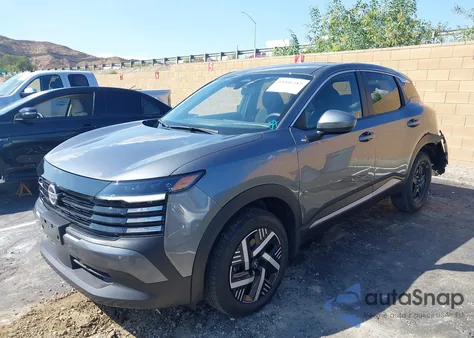 2025 Nissan Kicks Sv Fwd z USA, uszkodzony, nr VIN 3N8AP6CA8SL313640